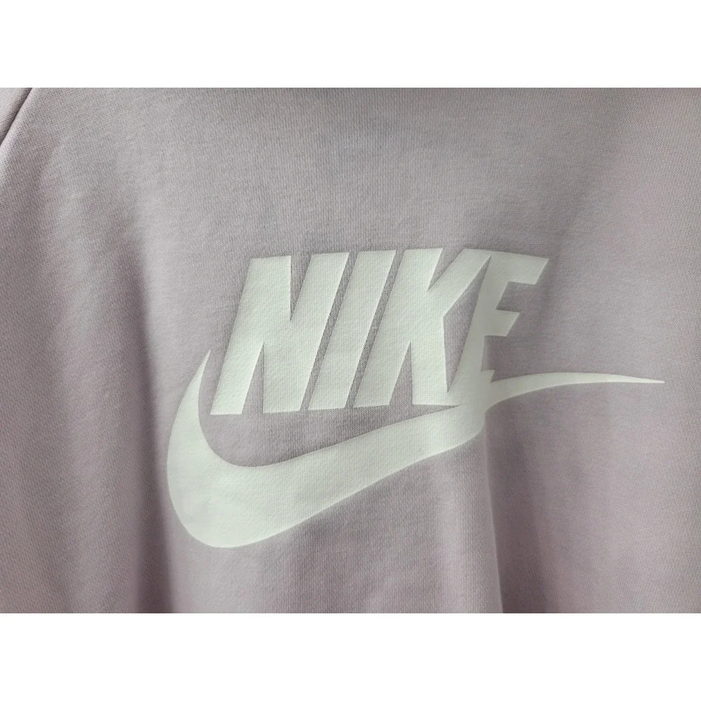 Nike Cropped Womens XL Light Purple Lavender Hoodie Sweatshirt EUC
